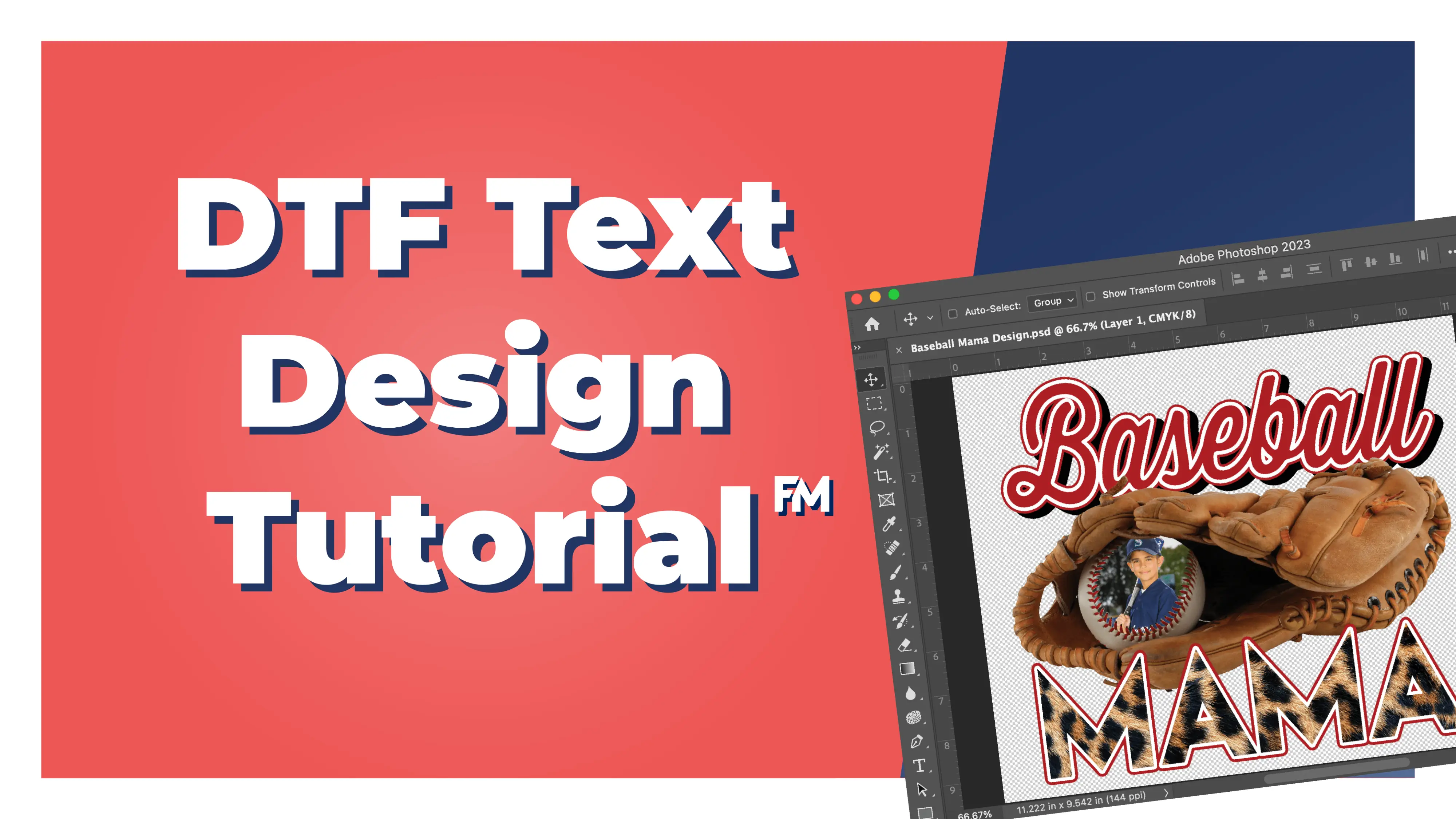 DTF Transfer Text Design Tutorial